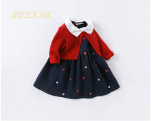 Charger l'image dans la galerie, Robe Gilet LOLITA en velours côtelé - 2 ans au 7 ans - Marque D.B.