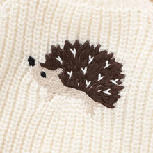 Charger l'image dans la galerie, Chandail en Laine Beige Motif Hérisson - 6 mois au 36 mois - NOUVEAUTE !!