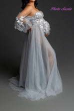 Charger l'image dans la galerie, Robe de maternité Céleste pour shooting photo- Collection Glamour