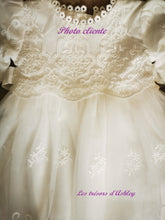 Charger l'image dans la galerie, Robe de Baptême AALIYAH et Son Béguin - 3 mois au 24 mois