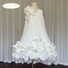 Charger l'image dans la galerie, Robe Cérémonie Styliste MAGNOLIA - Blanche ou Rose - 24 mois au 12 ans