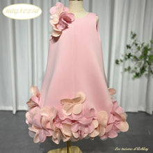 Charger l'image dans la galerie, Robe Cérémonie Styliste MAGNOLIA - Blanche ou Rose - 24 mois au 12 ans