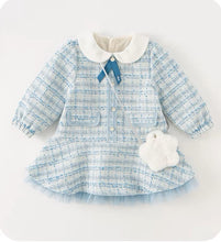 Charger l'image dans la galerie, Robe Tweed COLINE et son petit sac - 24 mois au 9 ans - Marque D.B.
