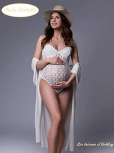 Charger l'image dans la galerie, Body de Maternité en Dentelle Pour Shooting photo