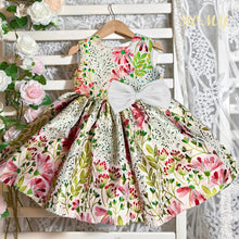 Charger l'image dans la galerie, ROMY - Brocart noeud blanc ou rose - 12 mois au 14 ans - Marque