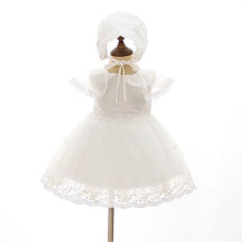 Charger l'image dans la galerie, Robe de Baptême Courte SOPHIE - 3 mois au 24 mois