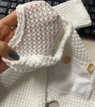 Charger l'image dans la galerie, Ensemble 2 pièces - Combinaison et Bonnet de nuit - 2 Nuances Blanche ou jaune - NOUVEAUTE !!!