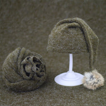 Charger l'image dans la galerie, Accessoires Etole et Bonnet pour Shooting Photo Bébé - 9 Nuances au choix
