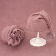 Charger l'image dans la galerie, Accessoires Etole et Bonnet pour Shooting Photo Bébé - 9 Nuances au choix