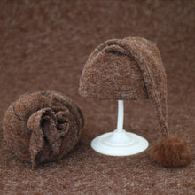 Charger l'image dans la galerie, Accessoires Etole et Bonnet pour Shooting Photo Bébé - 9 Nuances au choix