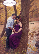 Charger l'image dans la galerie, Robe de maternité Bohème pour shooting photo - 9 nuances