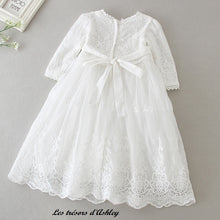Charger l'image dans la galerie, Robe de Baptême AALIYAH et Son Béguin - 3 mois au 24 mois