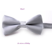 Charger l'image dans la galerie, Noeud Papillon Réglable - Tissu Satiné - 12 Nuances au choix !