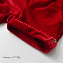 Charger l'image dans la galerie, Ensemble Cérémonie ORLANDO - Rouge - 9 mois au 3 ans