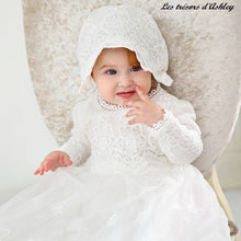 Charger l'image dans la galerie, Robe de Baptême AALIYAH et Son Béguin - 3 mois au 24 mois