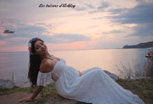 Charger l'image dans la galerie, Robe de maternité Bohème pour shooting photo - 9 nuances