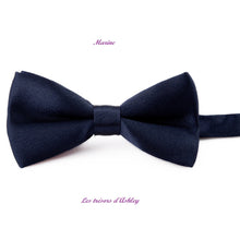 Charger l'image dans la galerie, Noeud Papillon Réglable - Tissu Satiné - 12 Nuances au choix !