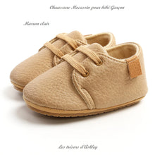 Charger l'image dans la galerie, Chaussure Mocassin - 2 coloris Beige ou Marron foncé