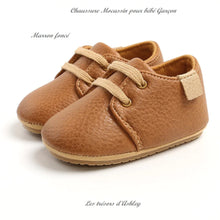 Charger l'image dans la galerie, Chaussure Mocassin - 2 coloris Beige ou Marron foncé