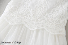 Charger l'image dans la galerie, Robe de Baptême AALIYAH et Son Béguin - 3 mois au 24 mois