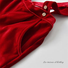 Charger l'image dans la galerie, Ensemble Cérémonie ORLANDO - Rouge - 9 mois au 3 ans