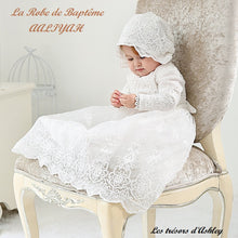 Charger l'image dans la galerie, Robe de Baptême AALIYAH et Son Béguin - 3 mois au 24 mois