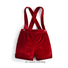 Charger l'image dans la galerie, Ensemble Cérémonie ORLANDO - Rouge - 9 mois au 3 ans
