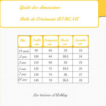 Charger l'image dans la galerie, ATHENA - 2 Nuances Rose ou Blanche - 18 mois au 10 ans