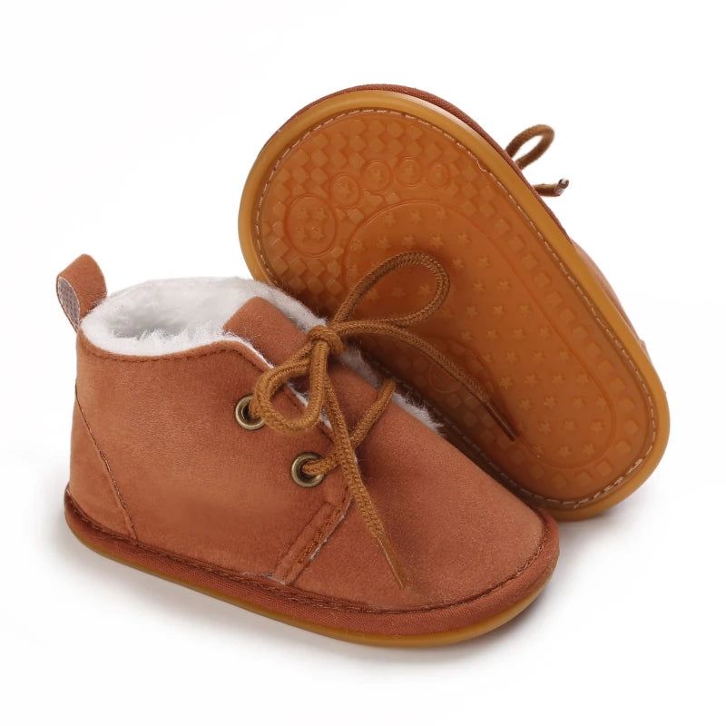 Mocassin Effet Daim - 0 au 18 mois - 3 Nuances au choix !
