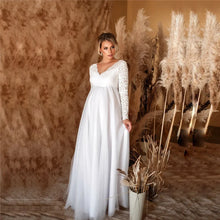 Charger l&#39;image dans la galerie, Robe de maternité Mariée pour shooting photo ou Baby Shower
