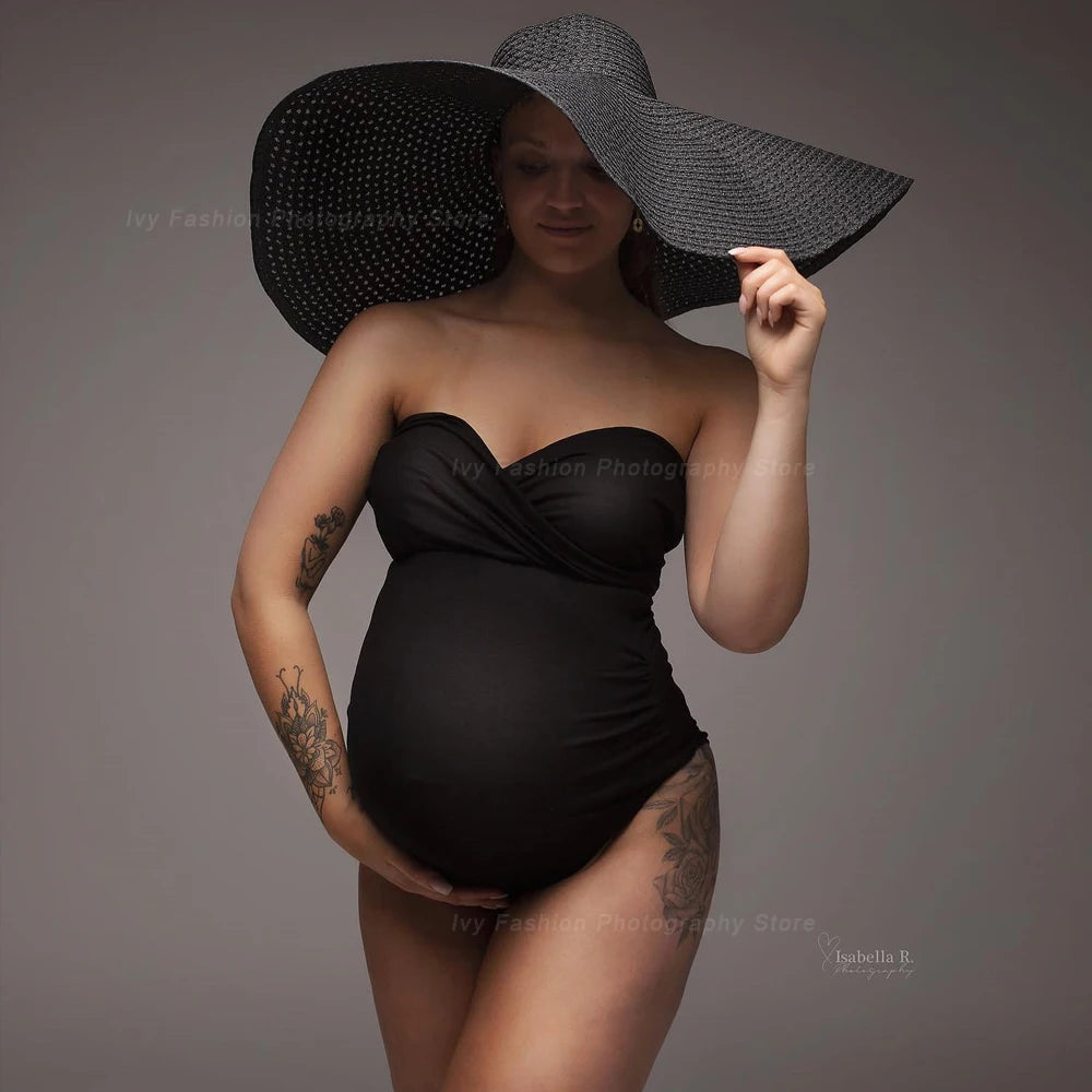 Body Maternité Extensible pour Shooting Photo - 4 Nuances au choix - NOUVEAUTE !!!