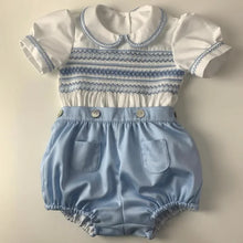Charger l'image dans la galerie, Ensemble THOMAS Bleu Satiné - 0 au 24 mois
