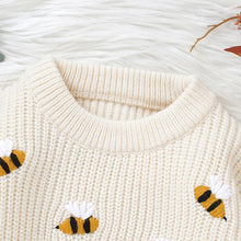 Charger l&#39;image dans la galerie, Chandail en Laine Motif Abeille - 6 mois au 36 mois - NOUVEAUTE !!!
