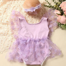 Charger l'image dans la galerie, Ensemble Body Tutu Floral et son Bandeau - 3 Nuances au choix - NOUVEAUTE !!!
