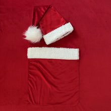 Charger l'image dans la galerie, Ensemble Accessoire Noël Bonnet et Poche pour Shooting Photo Bébé
