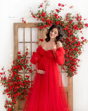 Charger l&#39;image dans la galerie, Robe de maternité Charme pour shooting photo et Baby Shower - Collection Glamour
