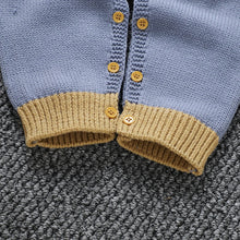 Charger l'image dans la galerie, Combinaison en Laine Motif Jacquard Ourson - 3 mois au 18 mois - NOUVEAUTE !!
