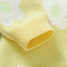 Charger l&#39;image dans la galerie, Combinaison Longue en Laine Florale Jaune - Naissance au 18 mois - NOUVEAUTE !!!
