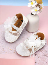 Charger l'image dans la galerie, Chaussure Cérémonie Dentelle et Fleur Tulle - 0 au 18 mois
