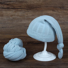 Charger l&#39;image dans la galerie, Accessoires Etole et Bonnet pour Shooting Photo Bébé - 6 Nuances au choix

