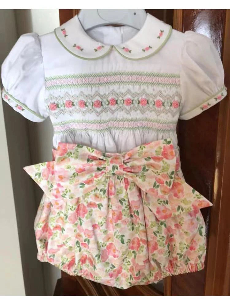 Ensemble de Cérémonie TIFFANY - Liberty Rose - De 3 mois au 36 mois - Collection Exception