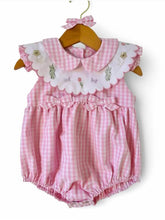 Charger l'image dans la galerie, Barboteuse LORIE Vichy rose- 0 au 18 mois
