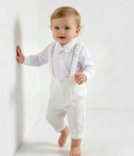 Charger l'image dans la galerie, Costume 3 pièces Veste Chemise et Pantalon Bretelles - ELOUAN - Collection Elégance - 6 mois au 4 ans

