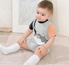 Charger l'image dans la galerie, Barboteuse Combi Short Phoque - 0 mois au 24 mois - Marque D.B
