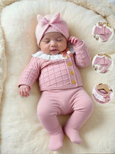 Charger l'image dans la galerie, Ensemble en Laine Pull et Pantalon à Pieds - Naissance au 9 mois - NOUVEAUTE !!
