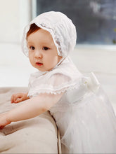 Charger l'image dans la galerie, Robe de Baptême Longueur Genoux SOPHIE - 3 mois au 24 mois
