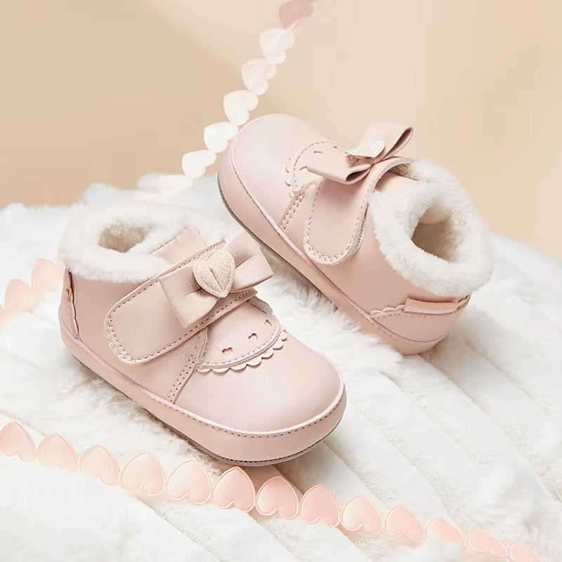 Chaussures Rose Pale Bebe Fille Marque Mode Enfantine Les tresors d Ashley