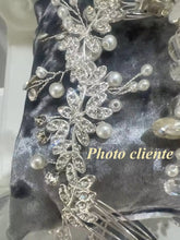 Charger l'image dans la galerie, Coiffe de Mariée Perlée
