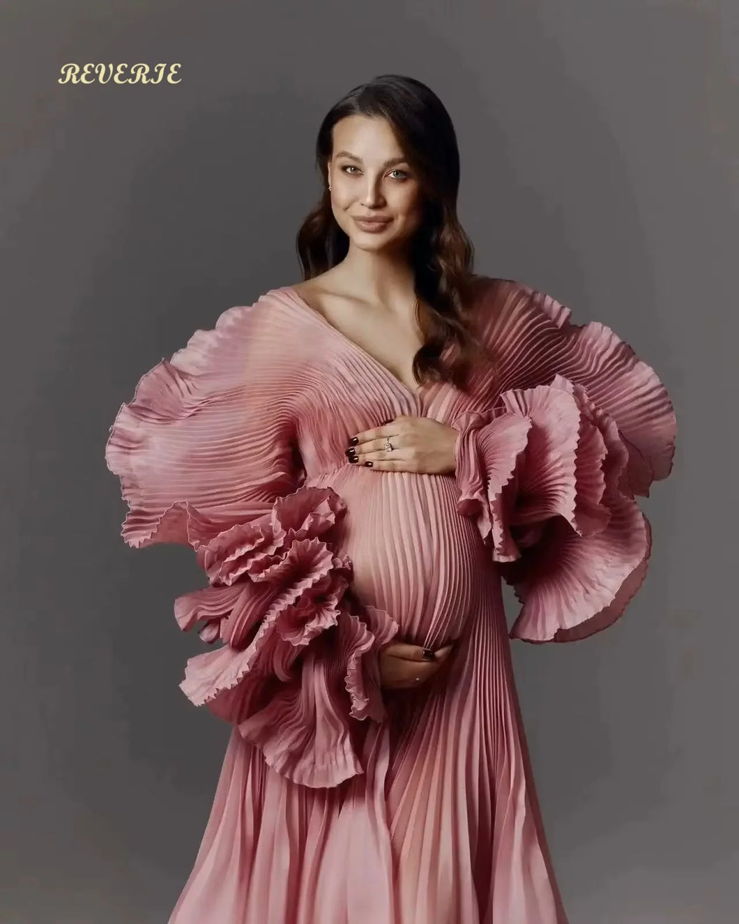 Robe de maternité Rêverie pour shooting photo - Collection Glamour