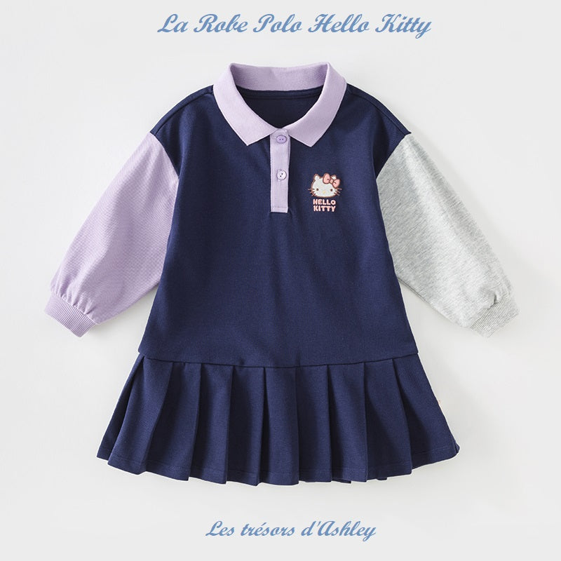 La Robe Polo HELLO KITTY - Marque D. B. - 24 mois au 7 ans